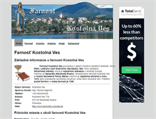 Tablet Screenshot of farnostkv.vysivkar.sk